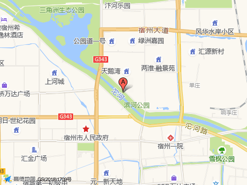 宿州地图