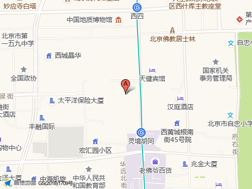 西城区地图