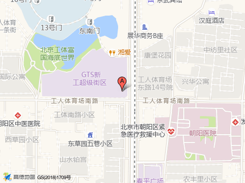 朝阳区地图