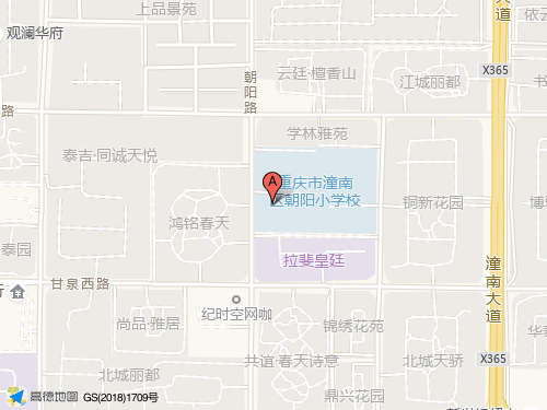 潼南区地图