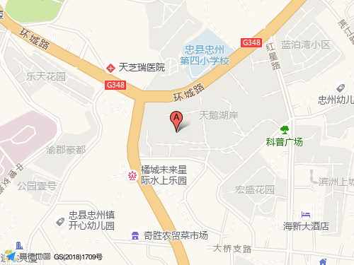 忠县地图