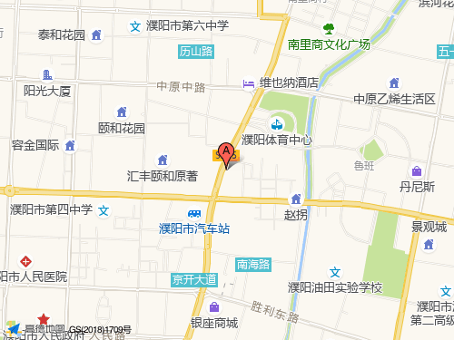 濮阳地图