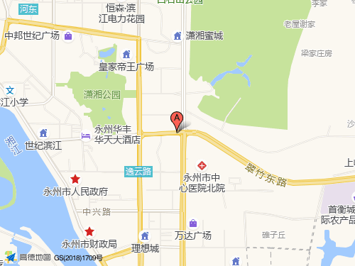 永州地图