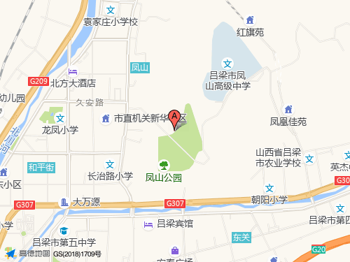 吕梁地图