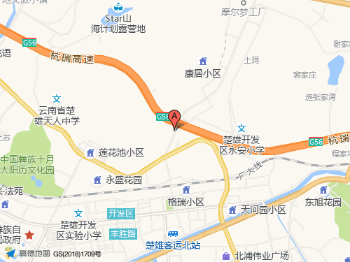 楚雄地图 楚雄地图
