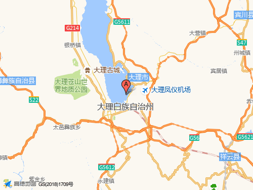 大理地图 大理地图
