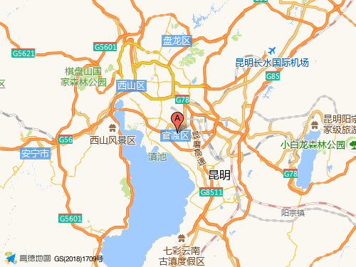 昆明地图 昆明地图