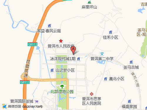 普洱地图