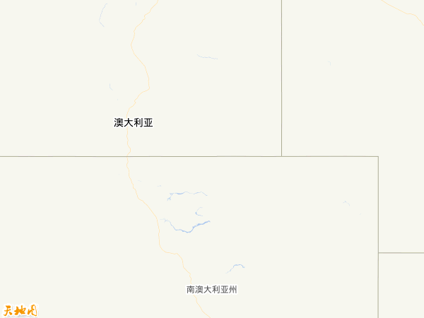 澳大利亚地图