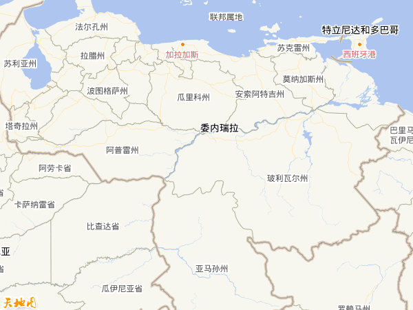 厄瓜多尔地图